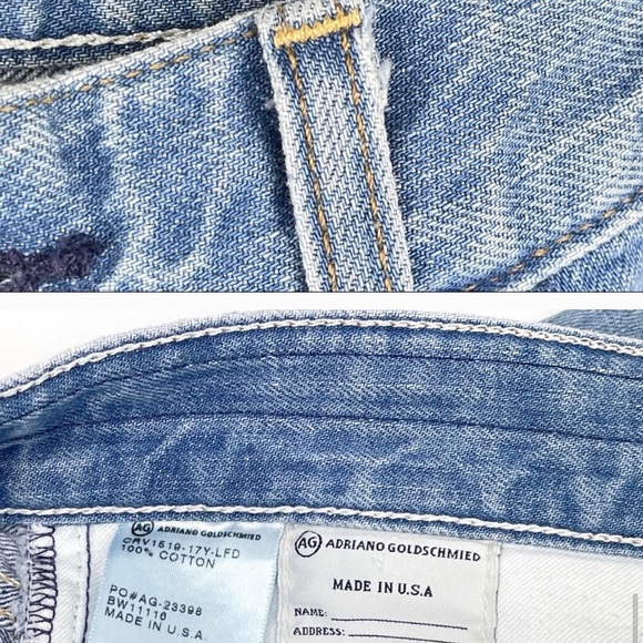 AG ADRIANO GOLDSCHMIED “The Nikki Crop” Jean 29$55 - Picture 4 of 8